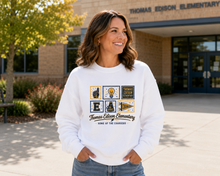 Load image into Gallery viewer, Thomas Edison Elementary Chargers Spirit Stamp Collage