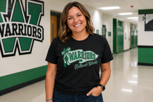 Load image into Gallery viewer, Holland Woods Middle School Warriors Pennant