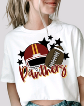 Load image into Gallery viewer, Mascot Helmet Football Customizable Shirt