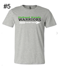 Load image into Gallery viewer, Holland Woods Warriors White Arrow