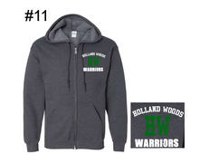 Load image into Gallery viewer, Holland Woods Dark Gray Full Zip Design 11