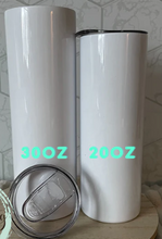 Load image into Gallery viewer, Custom 30 oz Skinny Tumbler