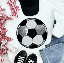 Load image into Gallery viewer, Soccer Sequins Patch Shirt