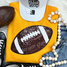 Load image into Gallery viewer, Football Sequins Patch Shirt