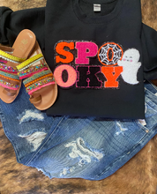 Load image into Gallery viewer, Spooky Chenille Patch Shirt