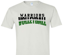 Load image into Gallery viewer, Striped Volleyball Mascot Customizable Shirt