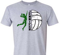 Load image into Gallery viewer, Player Split Volleyball Customizable Shirt
