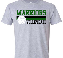 Load image into Gallery viewer, Mascot 2 stripes Volleyball Customizable Shirt