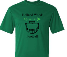 Load image into Gallery viewer, Holland Woods (or any SCHOOL) Football Customizable Shirt Original