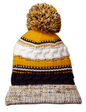Load image into Gallery viewer, Pom Pom Team Beanie With Patch