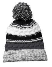 Load image into Gallery viewer, Pom Pom Team Beanie With Patch