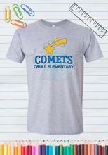Load image into Gallery viewer, Crull Comets Elementary Logo
