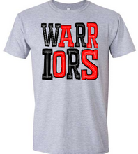 Load image into Gallery viewer, Warriors Scribble Block Letters