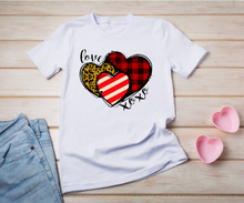Load image into Gallery viewer, Triple Heart Love XOXO