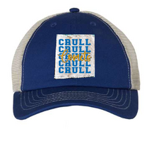 Load image into Gallery viewer, Crull Elementary Contrast-Stitch Mesh-Back Cap With Patch