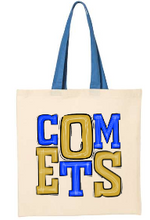 Load image into Gallery viewer, Crull Comets Economical Tote with Contrast Color Handles