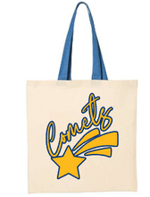 Load image into Gallery viewer, Crull Comets Economical Tote with Contrast Color Handles