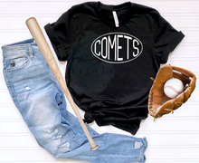 Load image into Gallery viewer, Kenosha Comets Oval Navy or Black