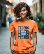 Load image into Gallery viewer, Detroit Baseball Stacked Tigers Old English D Ball