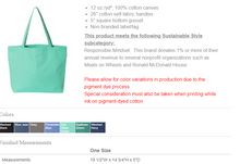 Load image into Gallery viewer, Liberty Bags - Seaside Pigment Dyed Large Tote w/print
