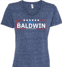 Load image into Gallery viewer, Elect Jorja Baldwin Red White & Blue Slogan