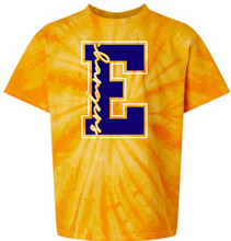 Load image into Gallery viewer, Edison Elementary Tie Dye E knockout