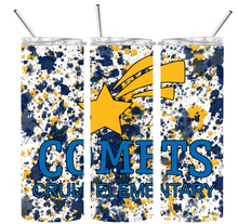 Load image into Gallery viewer, Crull Comets Elementary Tumbler