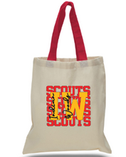 Load image into Gallery viewer, Indian Woods Elementary Economical Tote with Contrast Color Handles