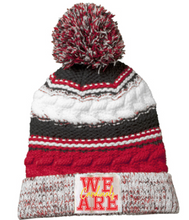 Load image into Gallery viewer, Michigamme Elementary unisex chunky pom beanie