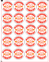 Load image into Gallery viewer, Michigamme Elementary Sticker Sheets