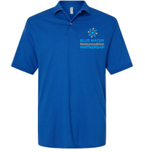 Load image into Gallery viewer, Blue Water Immumization Partnership Unisex Polos