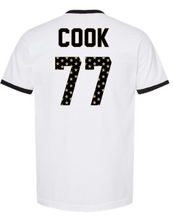 Load image into Gallery viewer, District 7 All-Stars Softball Ringer Sleeve Fan Shirt