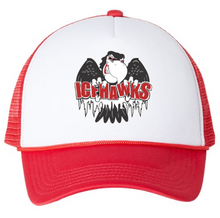 Load image into Gallery viewer, Port Huron Icehawks Foam Trucker Hat with Logo