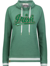 Load image into Gallery viewer, Emmett Irish Softball Ladies Funnel Neck Pull Over