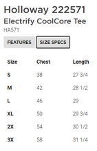 Load image into Gallery viewer, Kimball Cobras Baseball Electrify CoolCore Tee