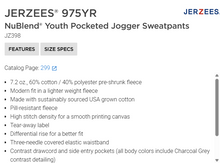 Load image into Gallery viewer, Garfield Gators Jerzees NuBlend Joggers