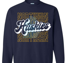 Load image into Gallery viewer, Northern Huskies Stacked Retro