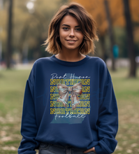 Load image into Gallery viewer, Stacked Port Huron Northern Football Coquette Bow