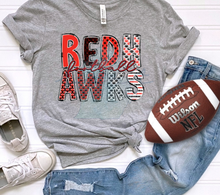 Load image into Gallery viewer, Red and Black Alpha Red Hawks Football