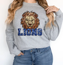 Load image into Gallery viewer, Faux Sequin Lions