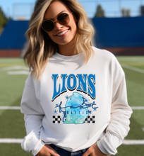 Load image into Gallery viewer, Lions Faux Sparkle Checkers
