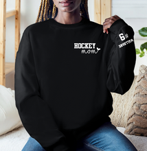 Load image into Gallery viewer, Hockey Mom (Dad, Sis, etc) With Sleeve Player Number/Name