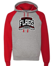 Load image into Gallery viewer, Port Huron Flags Color Blocked Raglan Hoodie