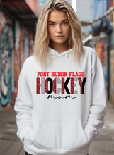Load image into Gallery viewer, Port Huron Flags Leopard Hockey Mom (sis, etc)