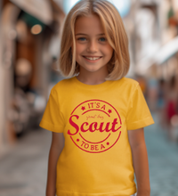 Load image into Gallery viewer, Indian Woods It's A Great Day To Be A Scout Circle