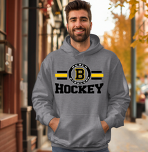 Load image into Gallery viewer, Bedco Steelers Hockey Logo Stripes