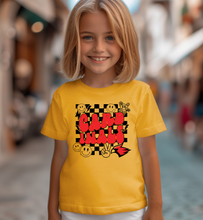 Load image into Gallery viewer, Michigamme Cardinals Checkered Smiley