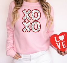 Load image into Gallery viewer, Valentine's Day Preppy Dot XOXO