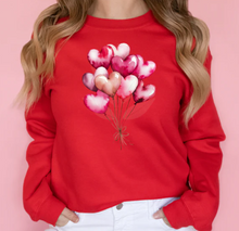 Load image into Gallery viewer, Valentine's Day Watercolor Heart Balloons