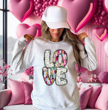 Load image into Gallery viewer, Valentine's Day LOVE watercolor dots